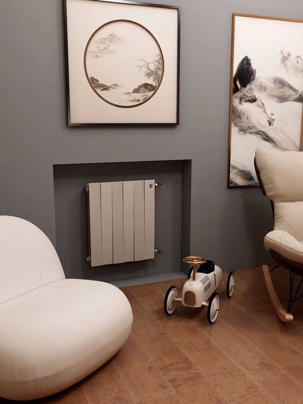 Royal Thermo Piano Forte 300 Серебристый