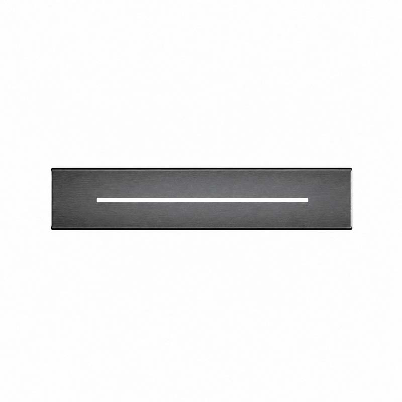 Одиночная панель из нержавеющей стали 400x90mm