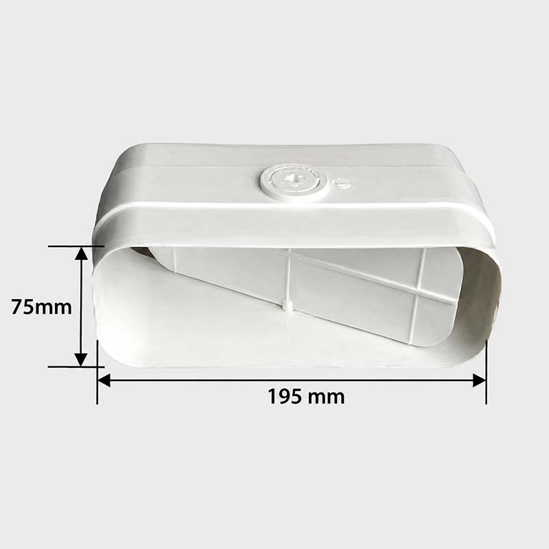 Регулятор потолочной подачи воздуха 195x75mm