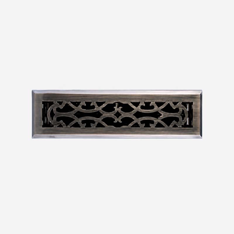 Викторианская панель из полустали 34x13.5cm