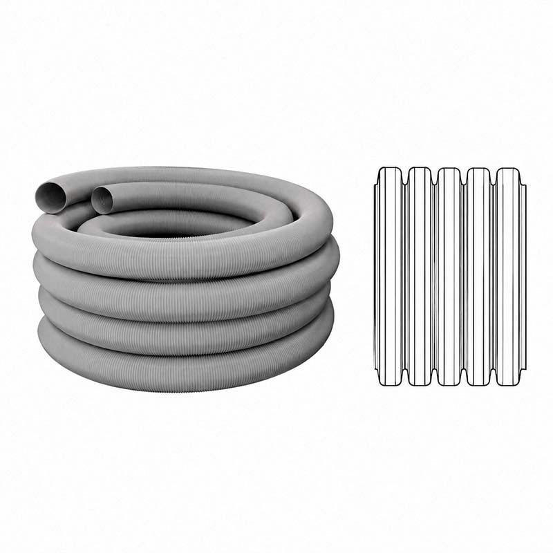 Чистый воздуховод из HDPE